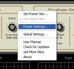 Step 03 - Open the DPMP presets settings window